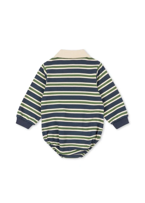 SPOTTY LS ROMPER GOTS