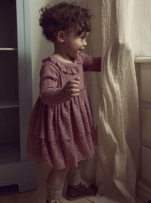 NBFROBELLE LS BODY DRESS LIL