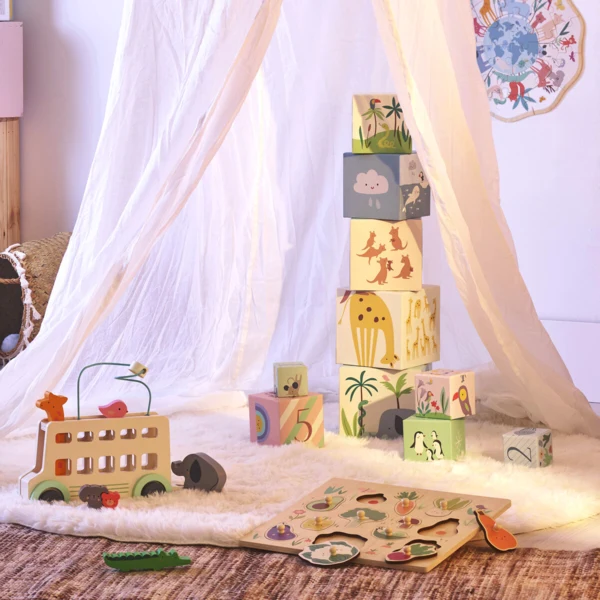 Vilac - Aktivitetsleg - Bus med dyr af Sarah Betz