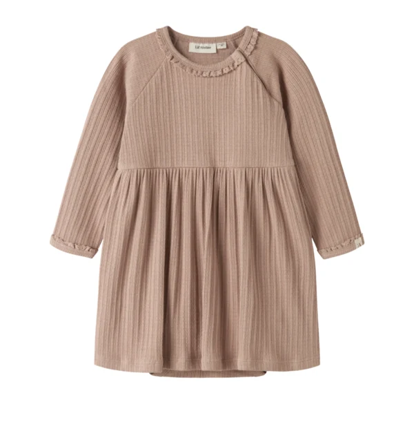 NBFBABETTE LS BODY DRESS LIL