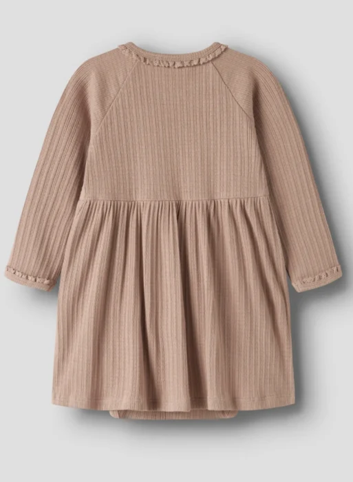 NBFBABETTE LS BODY DRESS LIL