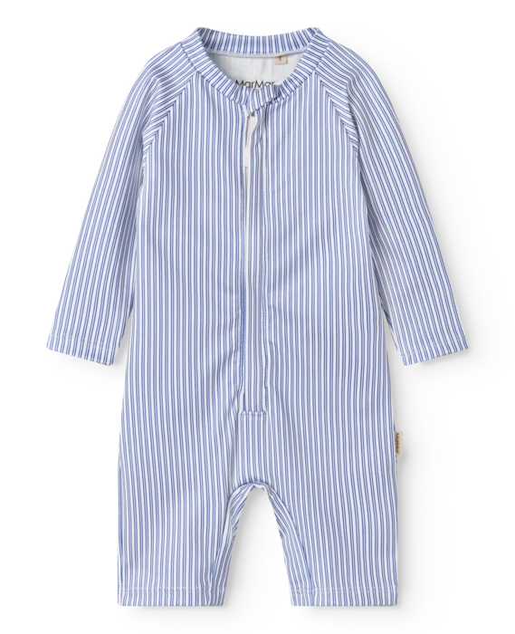 Badedragt m. lynlås