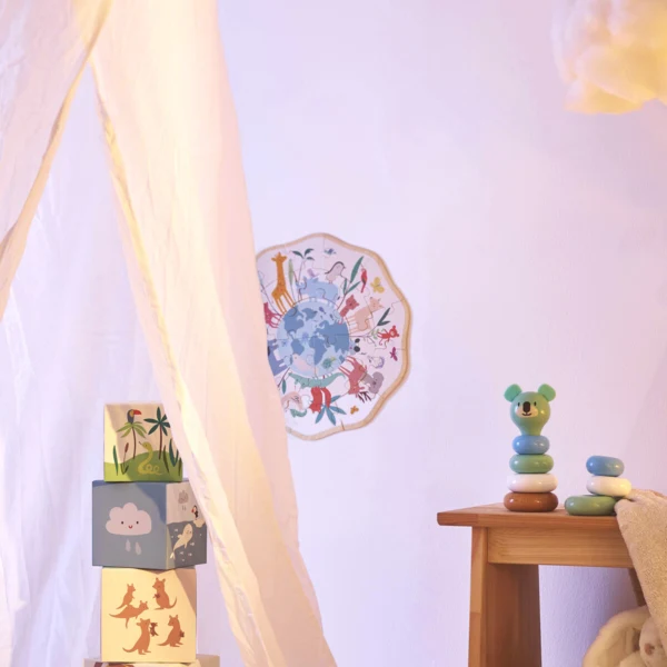 Vilac - Puslespil i træ 24 brk - Verden af Sarah Betz