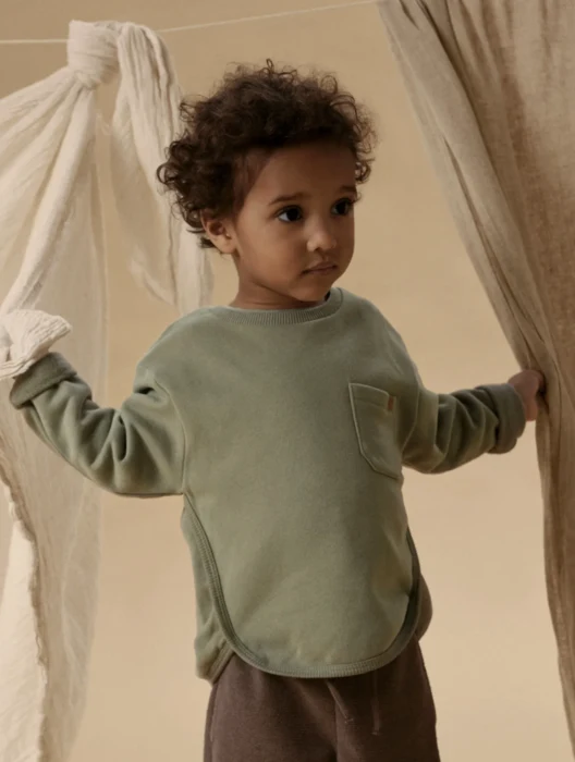 NMMILONDON BO LS LOOSE SWEAT BRU LIL