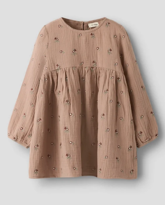 NMFTAMINA LS LOOSE DRESS LIL