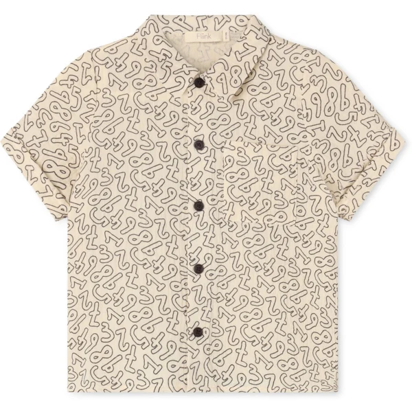 ELMO SHIRT - COFFEE BEAN / SANDSHELL