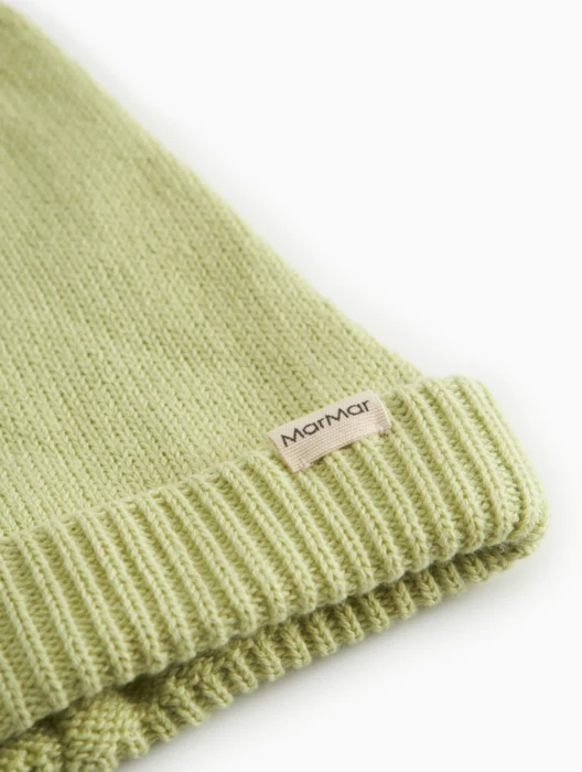 Atlas Pære - Bomuldsstrik Ensfarvet