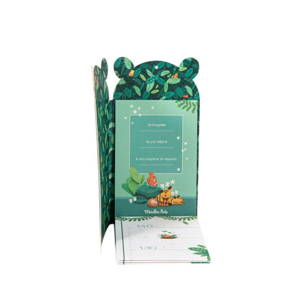 Moulin Roty - Højdemåler med klistermærker