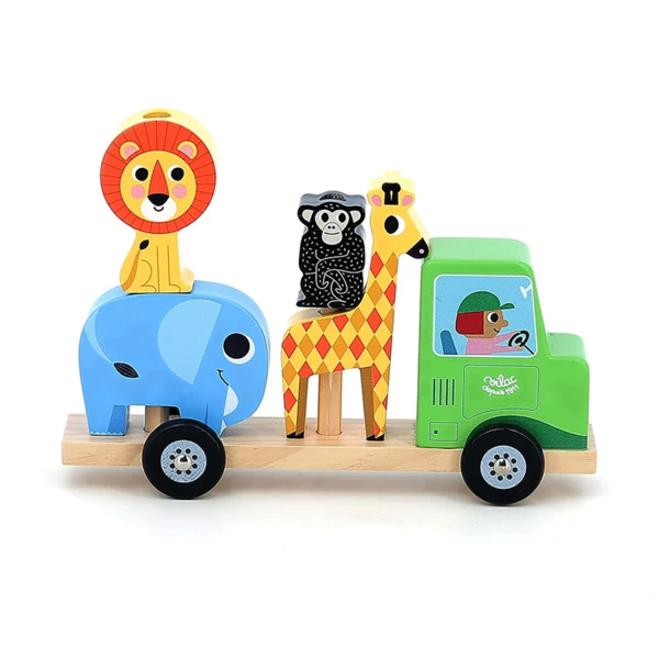 Vilac - Traktor med anhænger og stabledyr