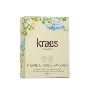 KRAES Babybad - havre & dødehavssalt 200g
