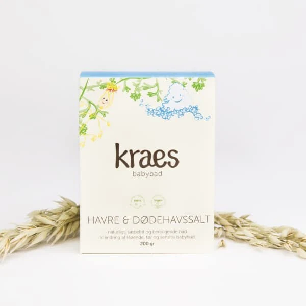 KRAES Babybad - havre & dødehavssalt 200g