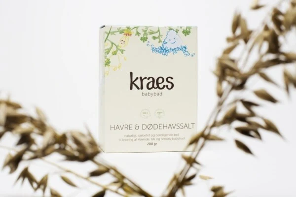 KRAES Babybad - havre & dødehavssalt 200g
