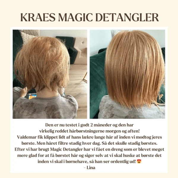 KRAES Magic Detangler børste 