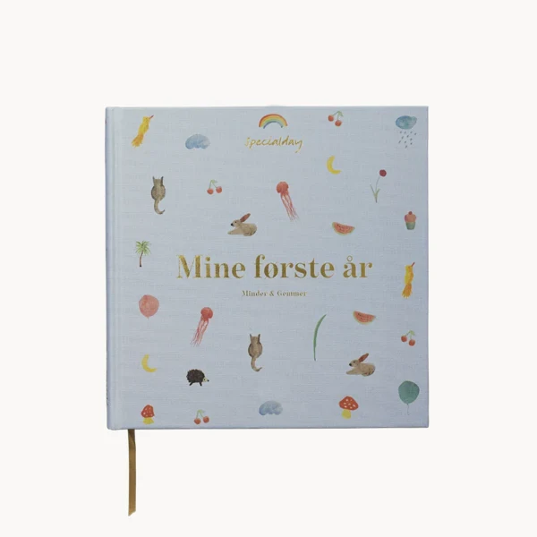 Barnets bog - mine første år - blå
