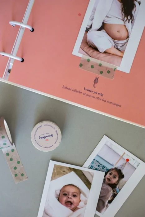 Barnets bog - mine første år - creme album