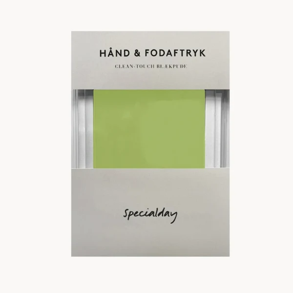 Hånd- og fodaftryk - cleantouch - grøn