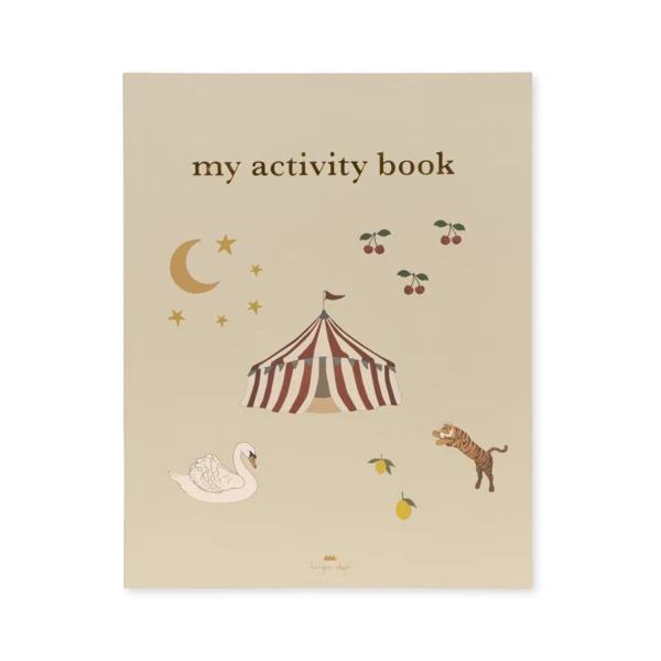 Aktivitetsbog med farveblyanter - Kongens sløjd