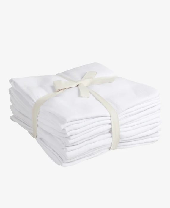 Pippi - Cloth Muslin (8-pack) Brilliant White