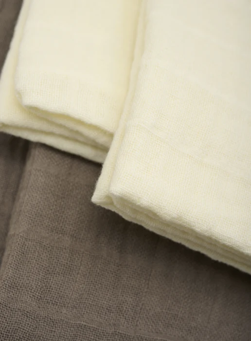 Pippi - Cloth Muslin solid (4-pack)