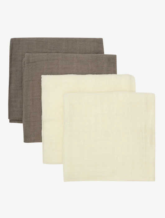 Pippi - Cloth Muslin solid (4-pack)