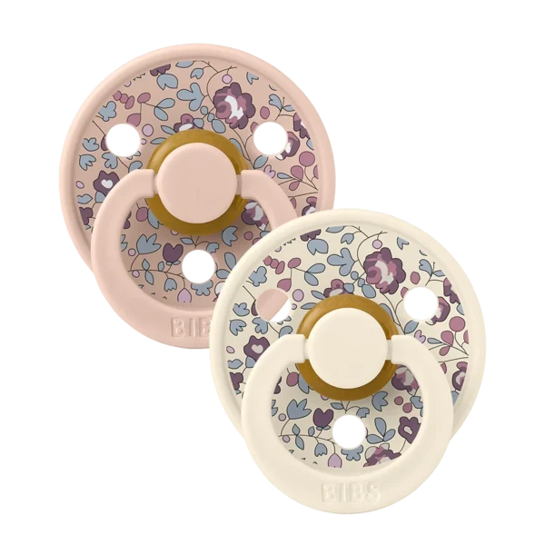 BIBS x LIBERTY Colour 2 Pack Eloise - Blush Mix size 2