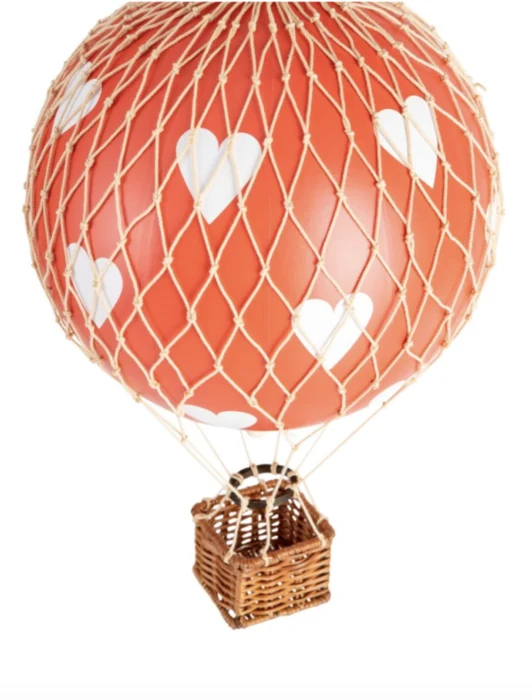 Luftballon 30 cm med hjerter