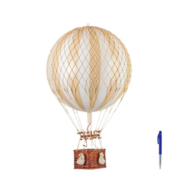 Luftballon 56 cm hvid/ivory