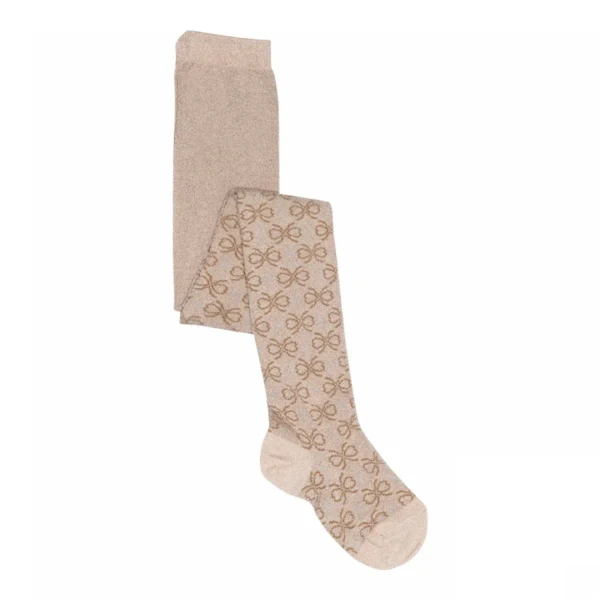 Nanna glitter tights - Rose Dust