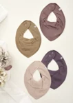 Pippi - Bandana Bib - Absorbent - Plum