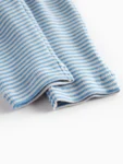 Piva, Modal Fine Rib, bottoms, New Born - Blue stripe