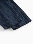 Panto, Chambray, bottoms, Baby - Dark blue stripe