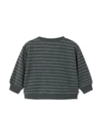 Tammas B, sweatshirt, Baby - Forest stripe mel