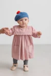 Dulle, dresses, Baby - Soft berry