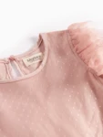 Tulle Dotty, dress, Kids - Faded rose