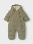 NBMLAMEDOW03 PUFFER SNOWSUIT FO LIL