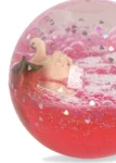GLITTER WATER BALL MED KONGES SLØJD-FIGURER – SENSORISK BOLD 12M+