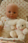 TEDDY BABY DOLL SET
