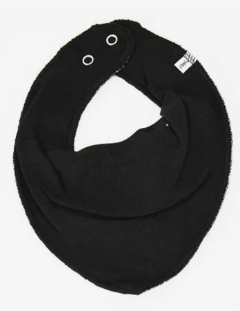 Pippi - Bandana Bib - Absorbent - Black
