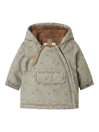 NBMLASNOW05 JKT AOP FO LIL