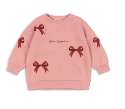 LOU SWEATSHIRT MED SLØJFE OCS