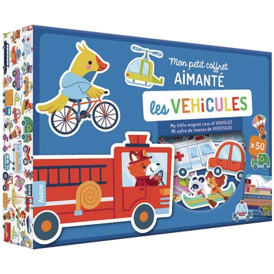 Auzou - Magnetisk legesæt - Transportmidler