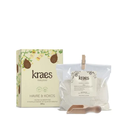 KRAES babybad - Havre & kokos 200g